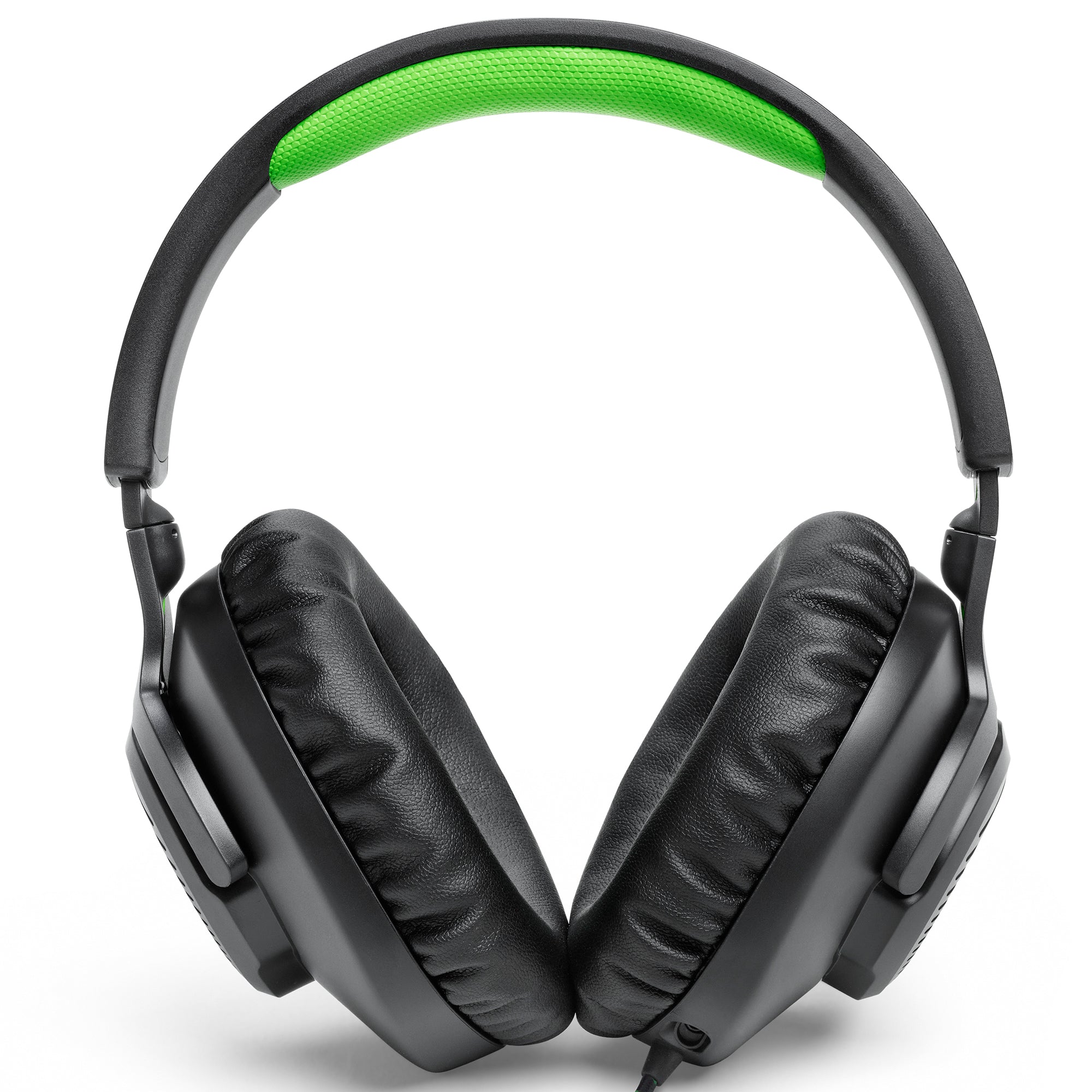 JBL Quantum 100X Wired Over Ear Gaming Headphone-Black/Green