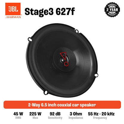 JBL Stage 3627F 6.5" 45 WATT Co Axial Car Speaker