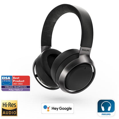 Philips Fidelio L3/00 BT Over Ear ANC Headphone - Black