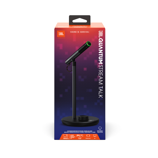 JBL Stream Talk USB Condenser Microphone - Black