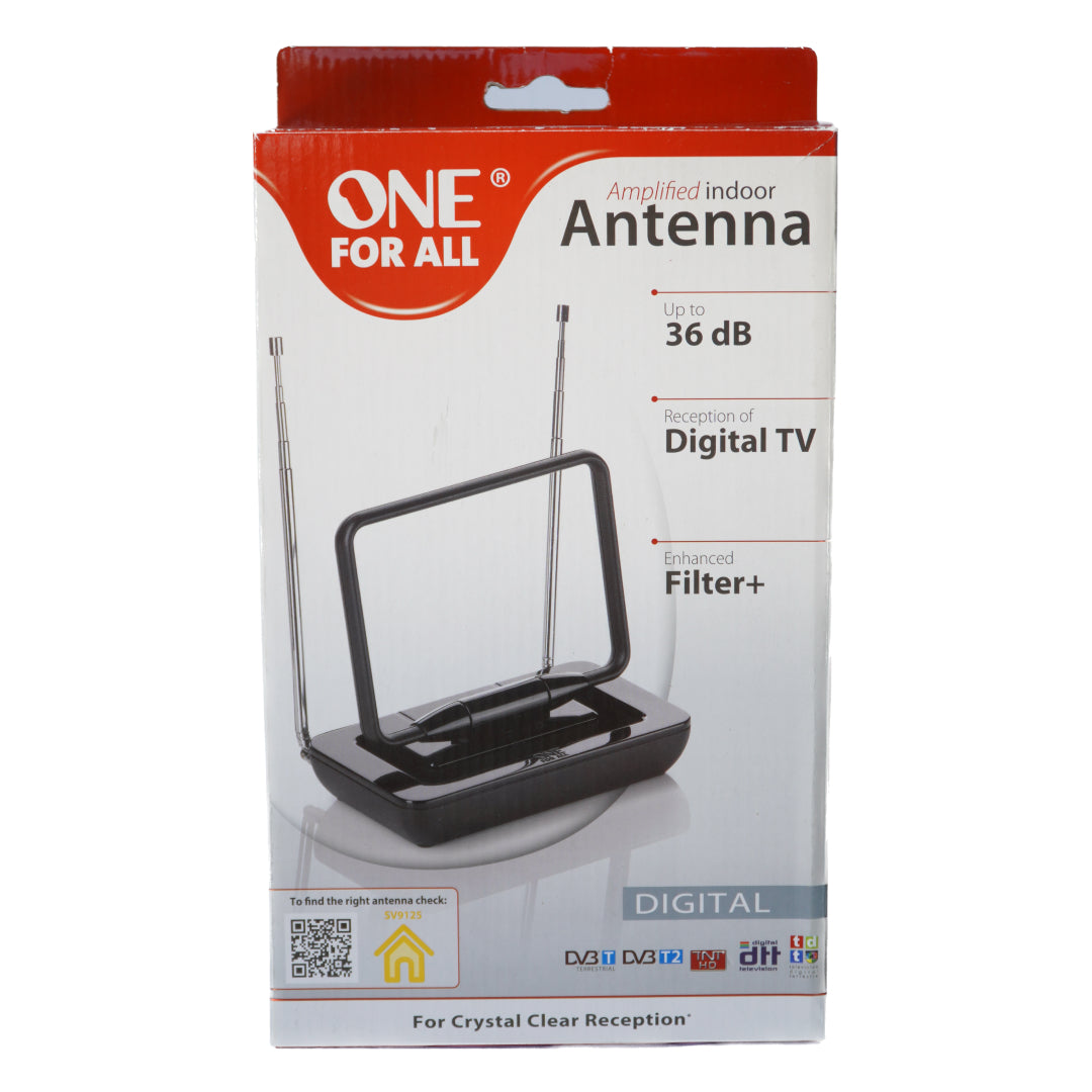 One For All SV9125 Amplified Indoor TV Antenna