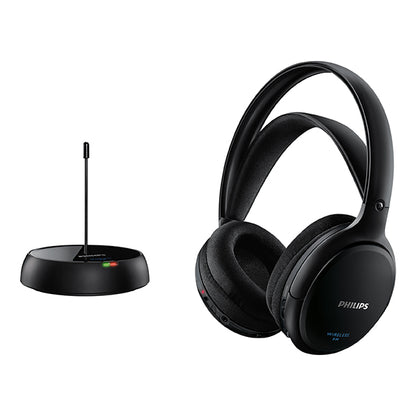 Philips SHC5200 Wireless On Ear TV Headphone - Black