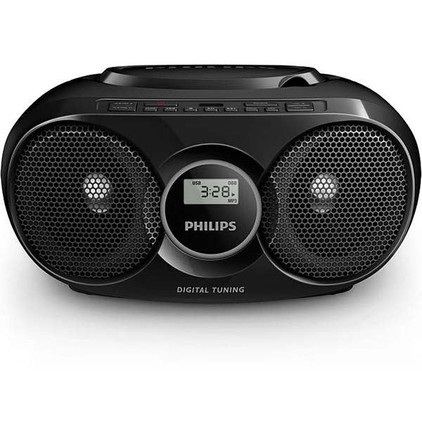 Philips AZ318B CD/USB/FM Boombox - Black