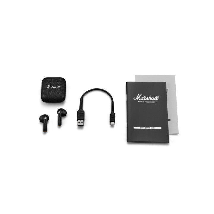 Marshall Minor IV TWS In Ear Headphone - Black