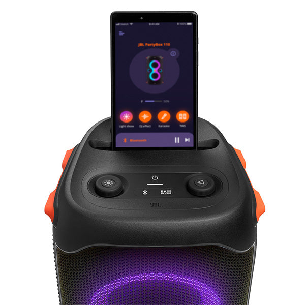 JBL Partybox 110 Portable Speaker - Black