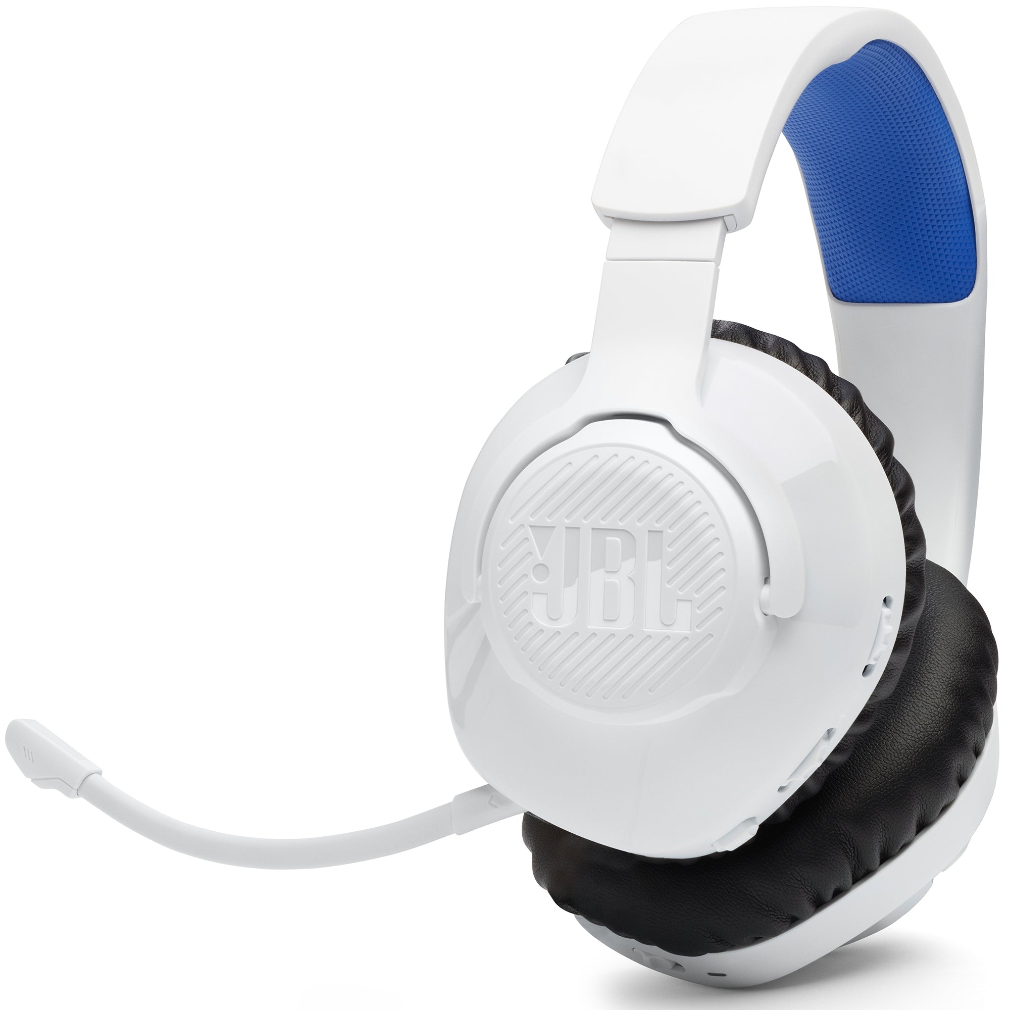 JBL Q360P PS Over Ear Gaming Headphone - White/Blue