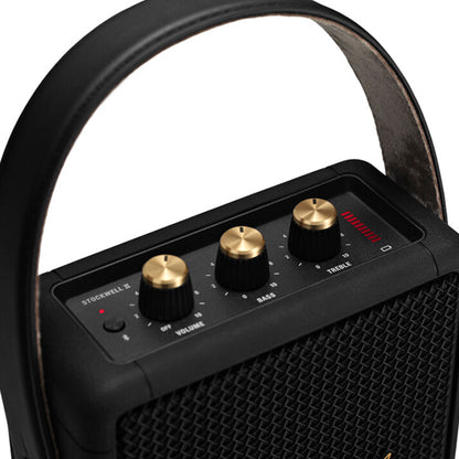 Marshall Stockwell II Portable BT Speaker - Black & Brass