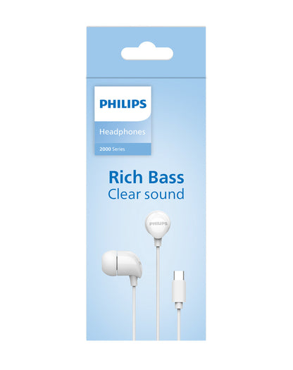 Philips TAE2146 Wired In Ear Headphone USB