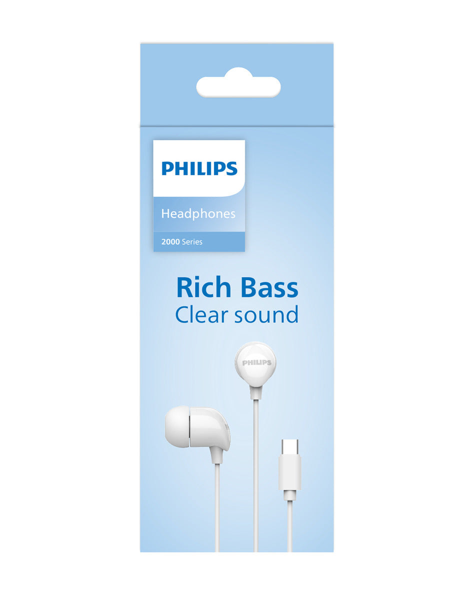 Philips TAE2146 Wired In Ear Headphone USB