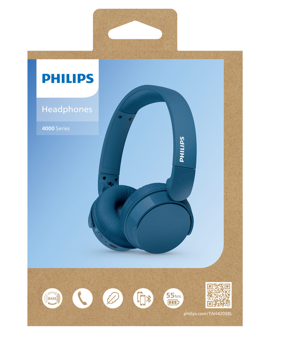 Philips TAH4209 BT On Ear Headphone with Mic