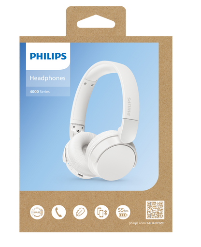 Philips TAH4209 BT On Ear Headphone with Mic