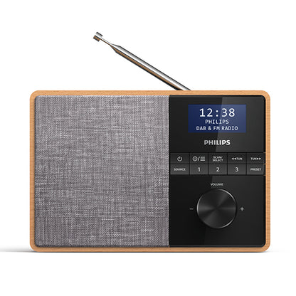 Philips TAR5505 FM DAB BT Radio - Black