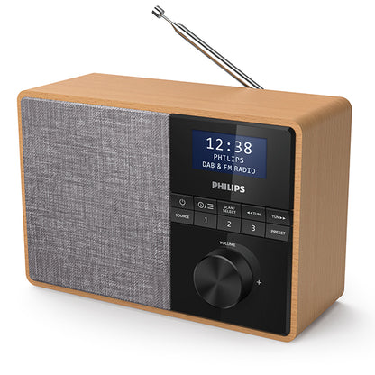 Philips TAR5505 FM DAB BT Radio - Black