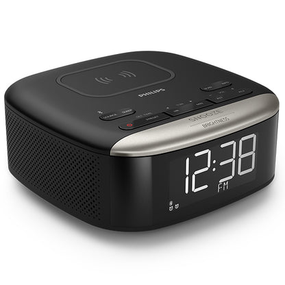 Philips TAR7606 BT Clock Radio - Black