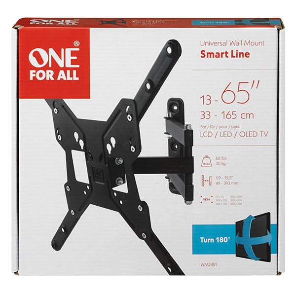 One For All WM2451 Smart Line Turn & Tilt 13-65"