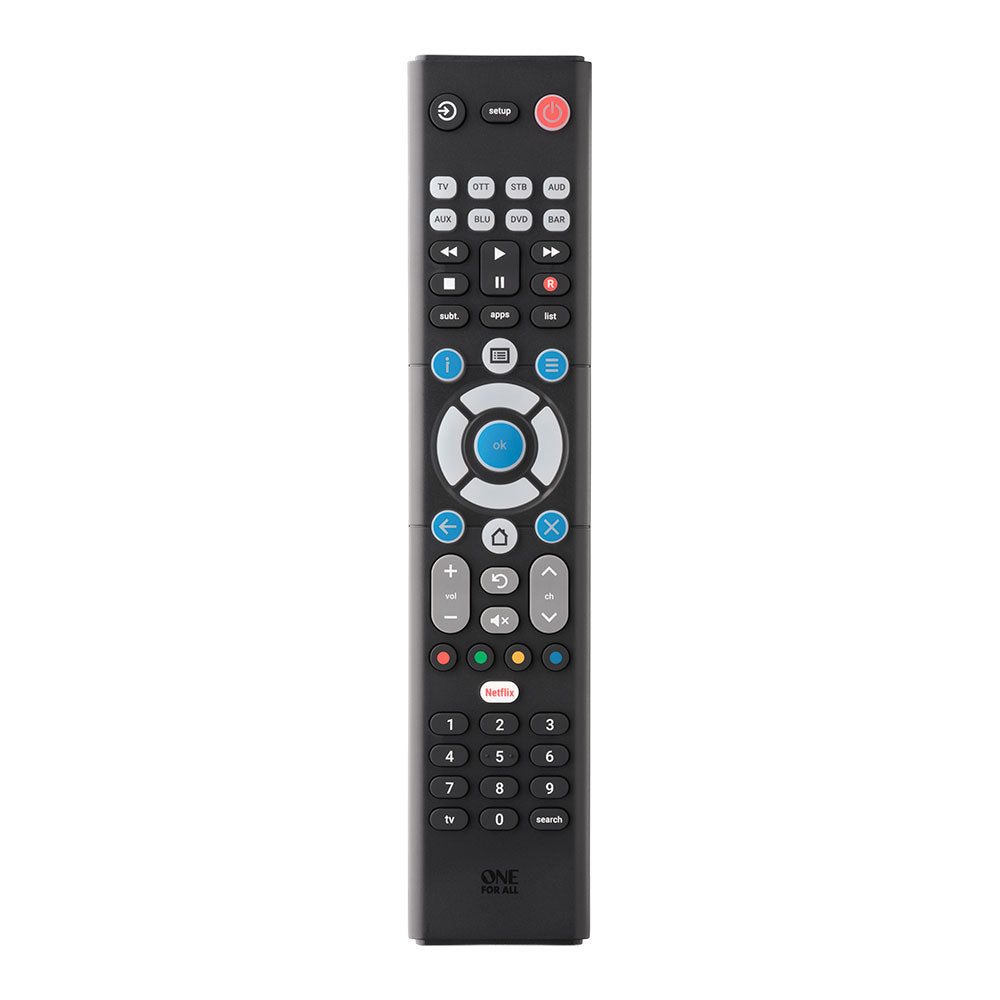 One For All URC1281 Essence 8 TV Remote