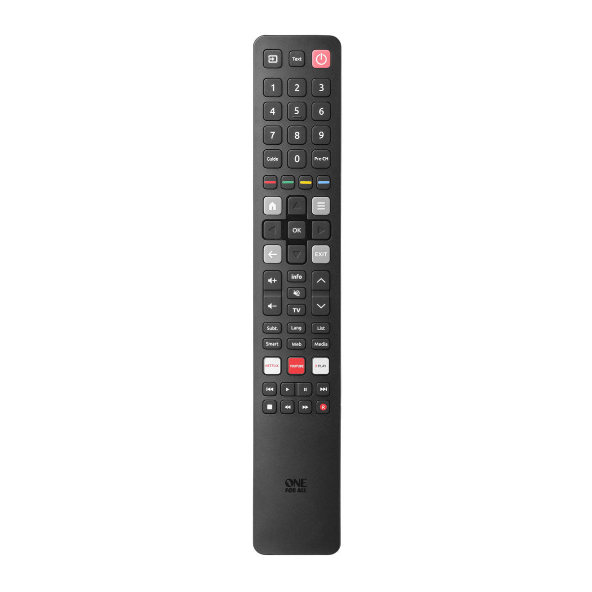 One For All URC4922 TCL TV Remote