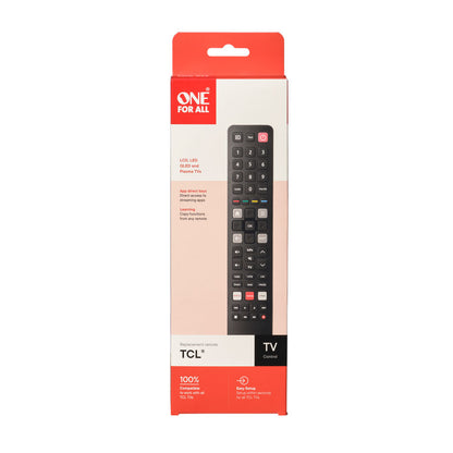 One For All URC4922 TCL TV Remote